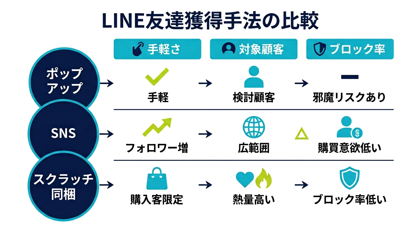 一般的なLINE友達を増やす方法のメリットとデメリット