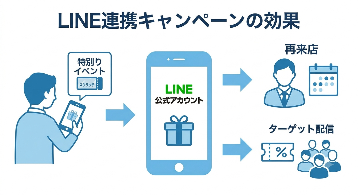 当たり付きキャンペーンでイベント性を演出する